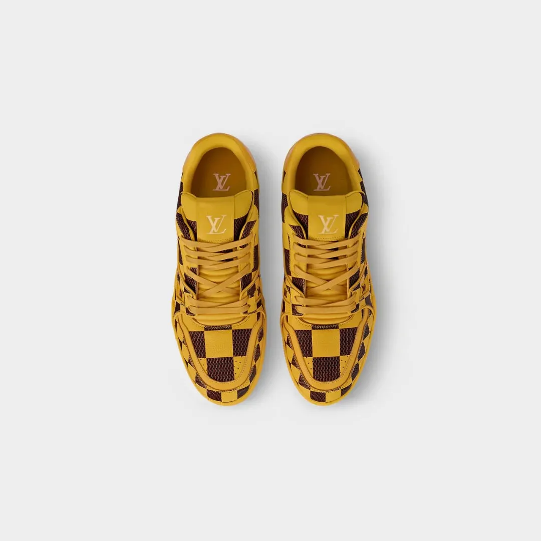 LV Damier Trainer Sneaker - Yellow