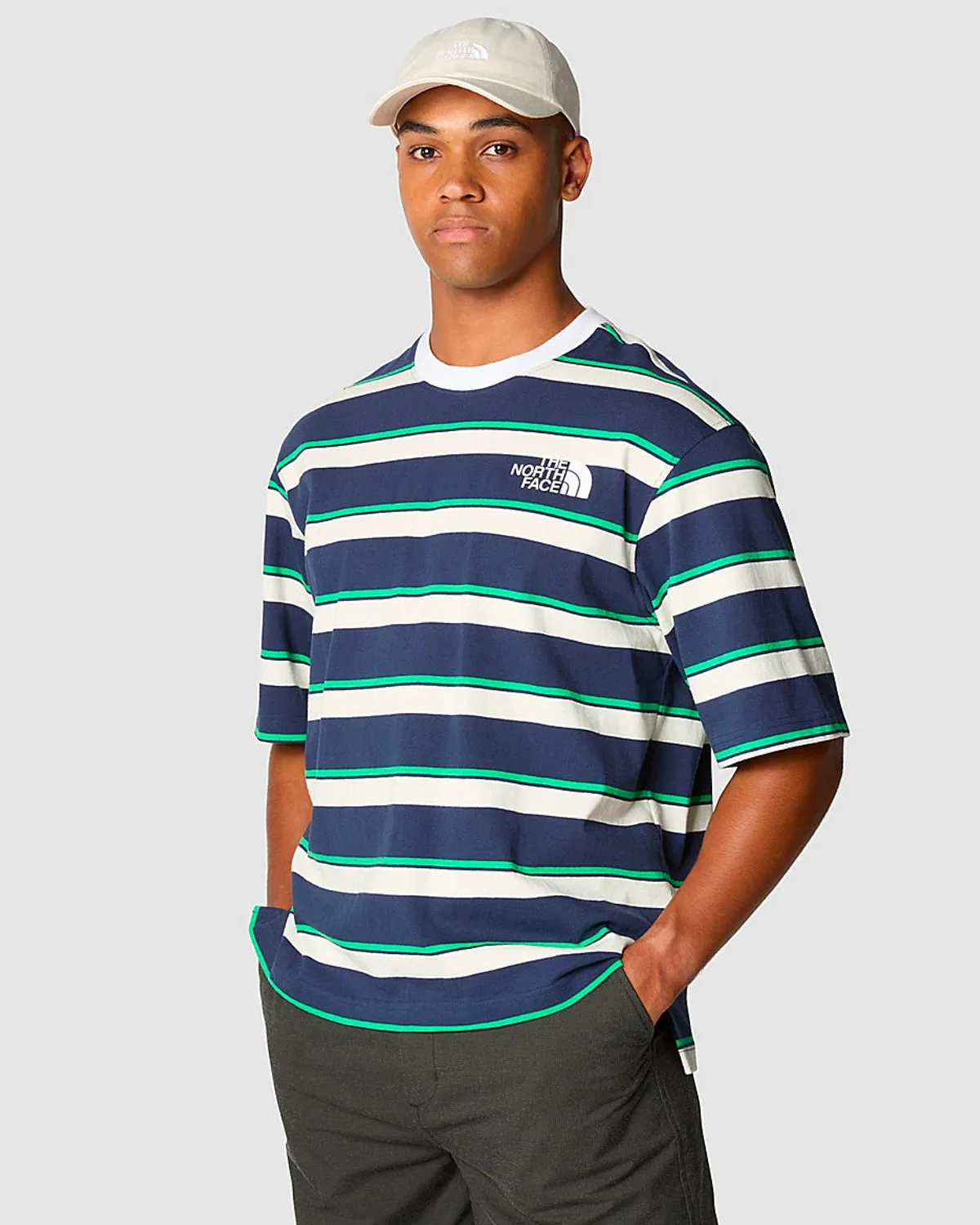 M S/S Easy Tee - Optic Emeral