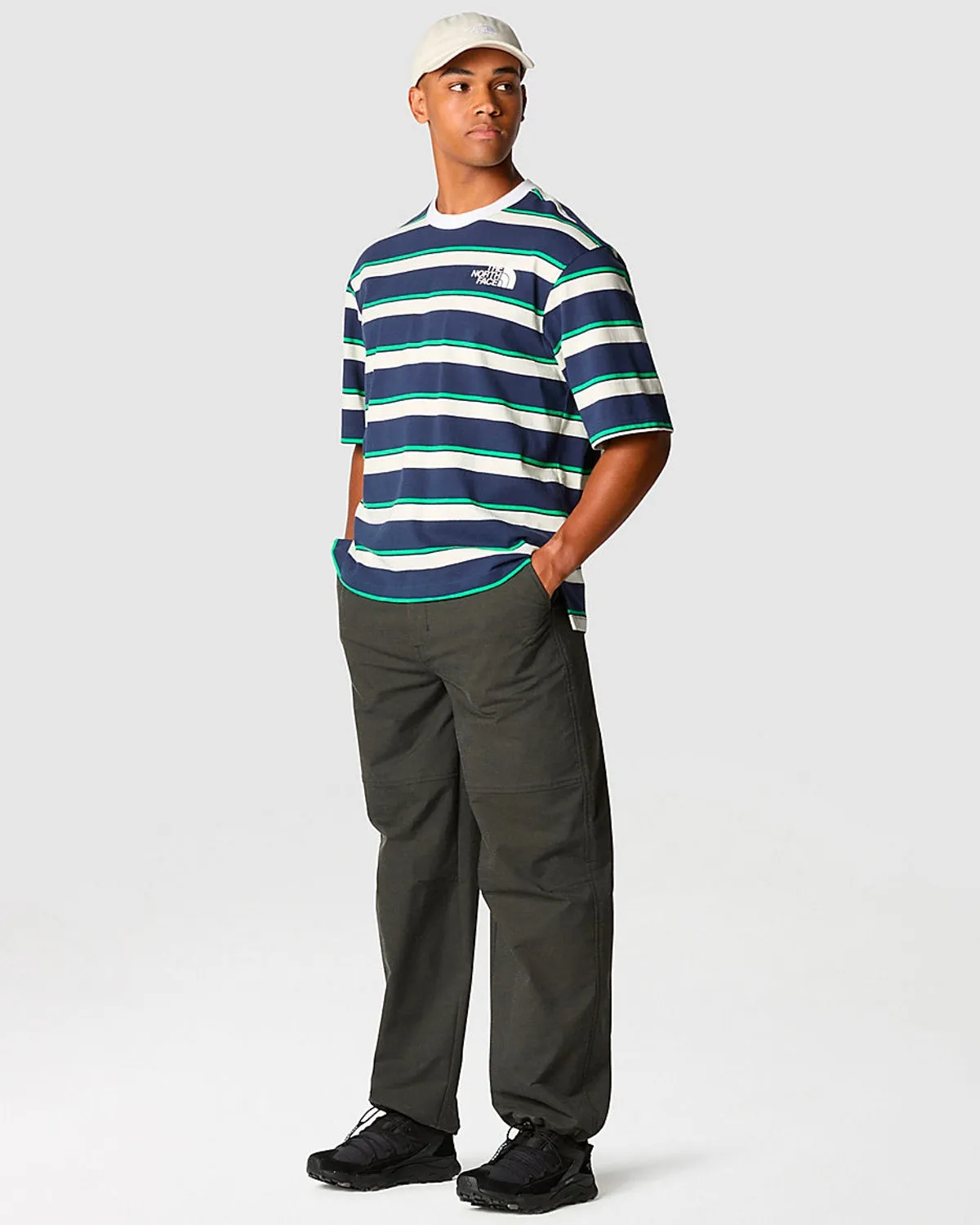 M S/S Easy Tee - Optic Emeral