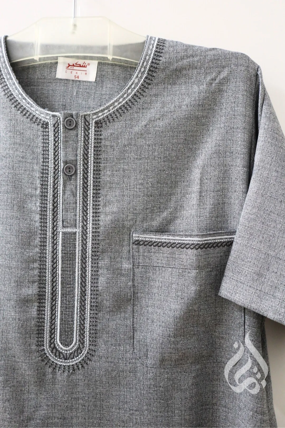 Men's Jalabiya - Short Sleeve