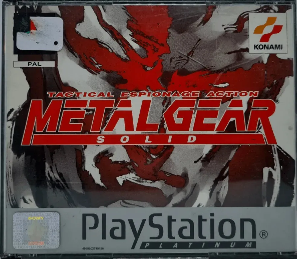 Metal Gear Solid (Platinum u. manual)