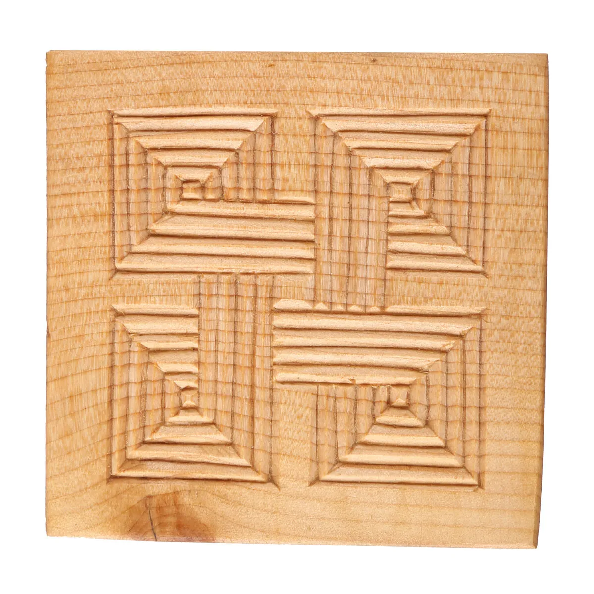 Mini Handmade Wooden Gift Box | Square Keepsake Container Nk-084