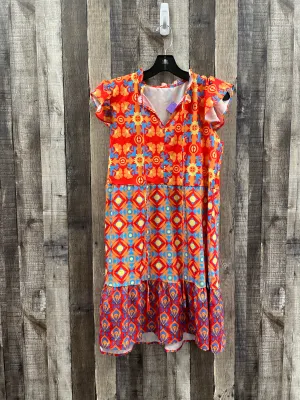 Multi-colored Dress Casual Short Cmf, Size S