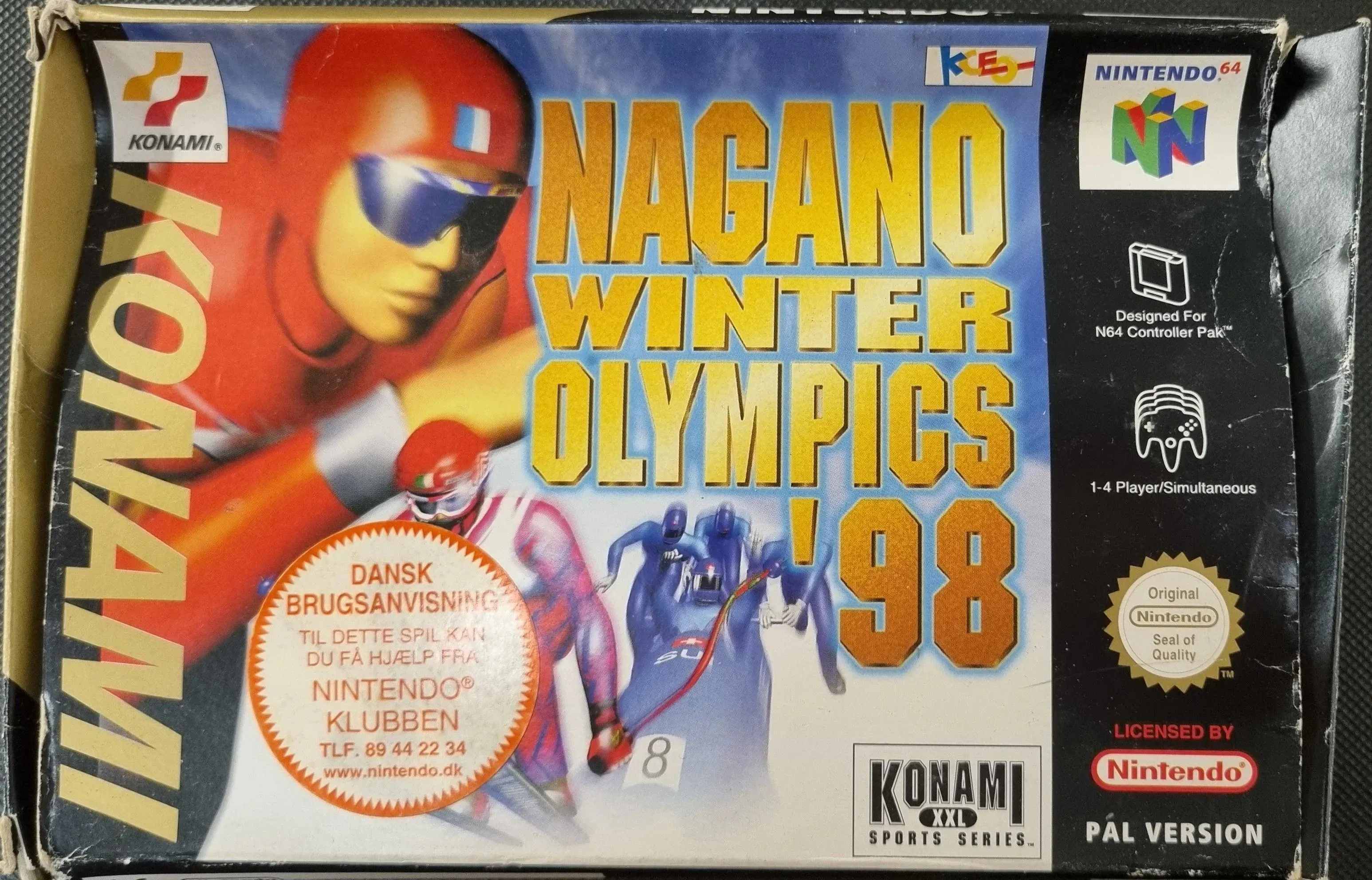 Nagano Winter Olympics '98 i æske (kosmetiske fejl)