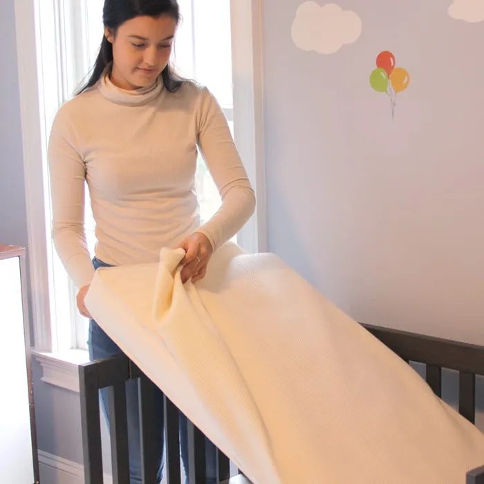 Naturepedic Organic Breathable MINI Crib Mattress (MC46-MN / Size 23.5" x 37.5" x 3")