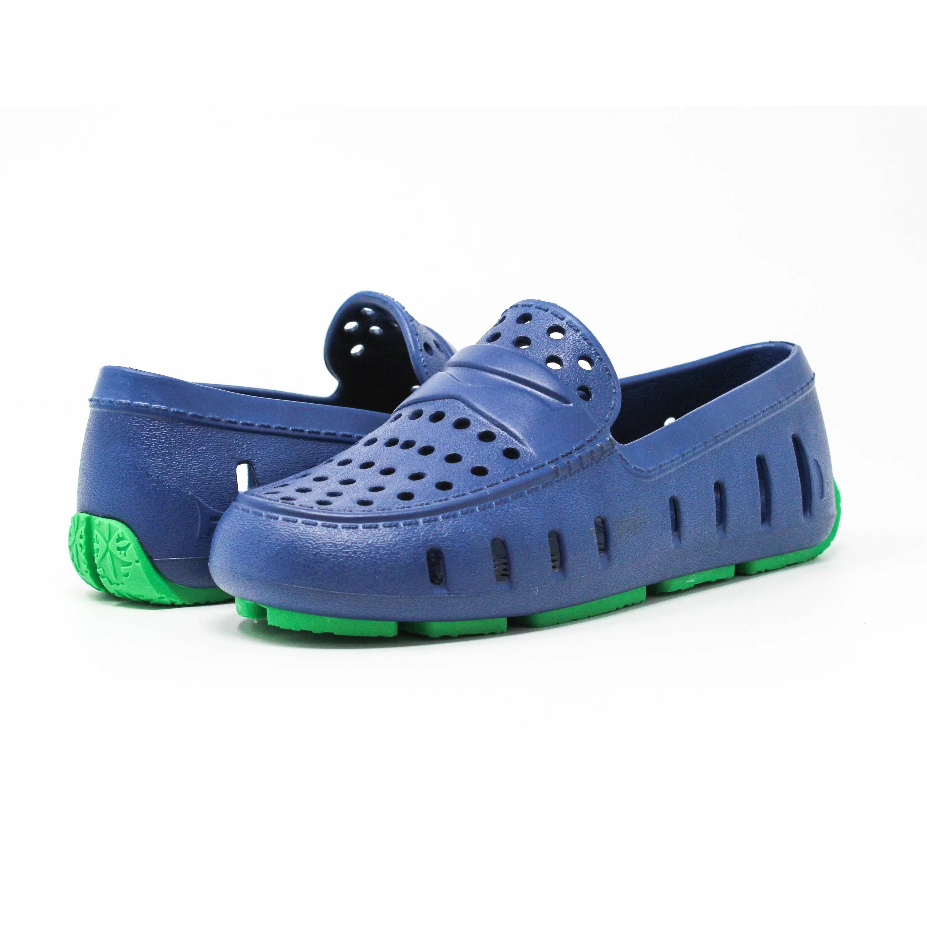 Navy/Turf Green Prodigy Loafers