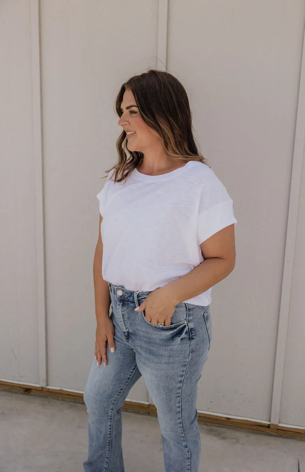 NICKI CASUAL SLUB MUSCLE TOP 2 COLOR OPTIONS