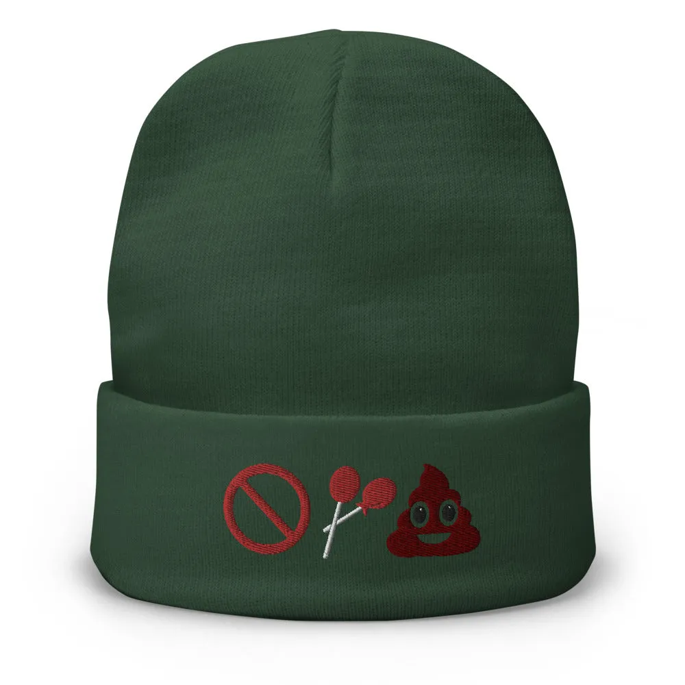 No Sucker Embroidered Beanie