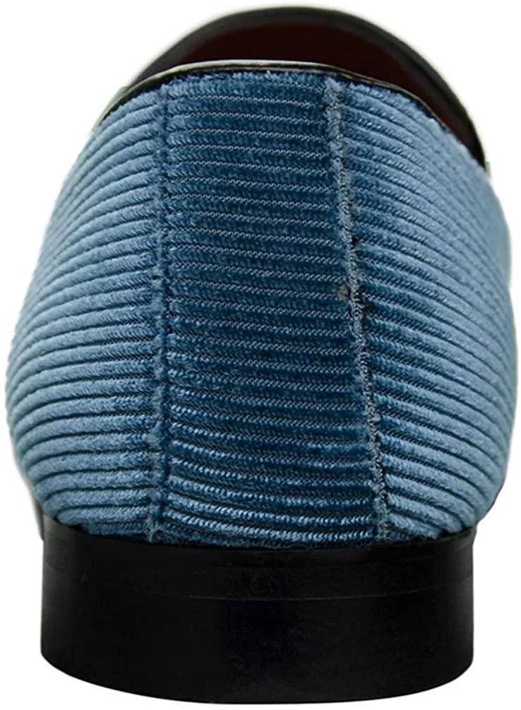 NXY Men's Loafers Velvet Dress Shoes Smoking Slippers with Embroidery Slip on Penny Party Luxury Loafer Shoes