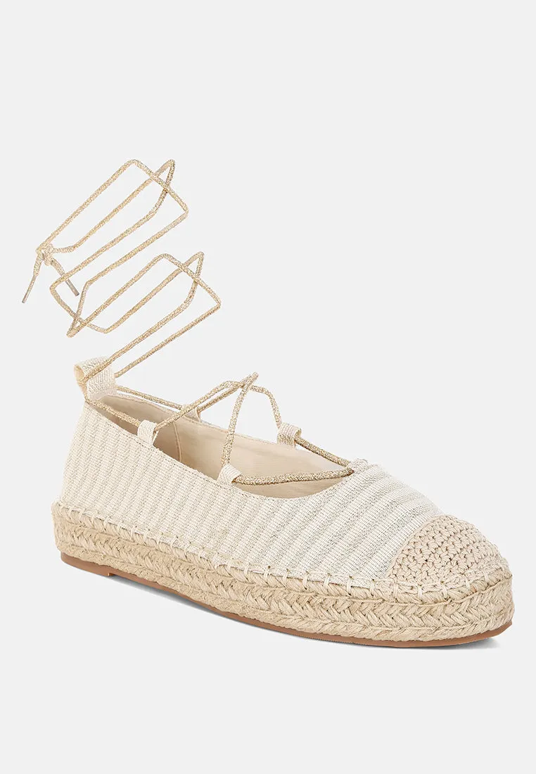 Oplin Canvas Woven Espadrilles