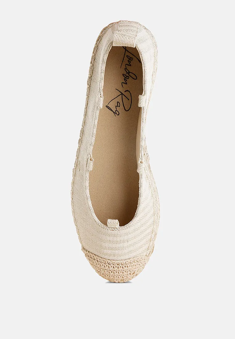 Oplin Canvas Woven Espadrilles