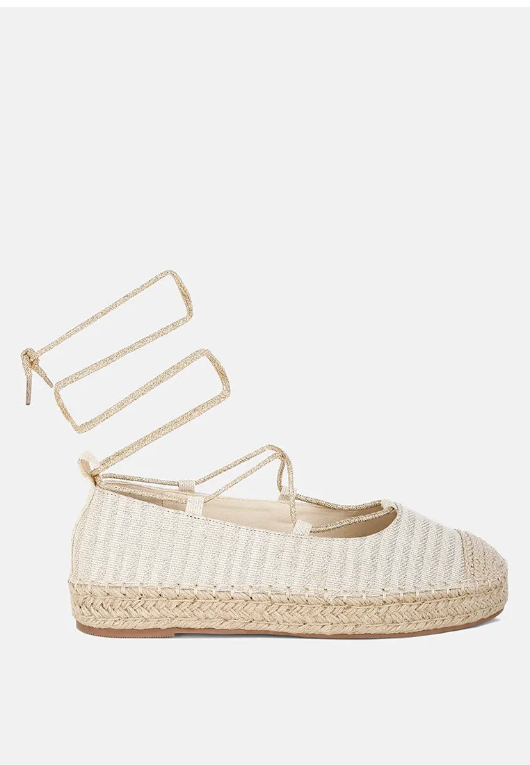 Oplin Canvas Woven Espadrilles