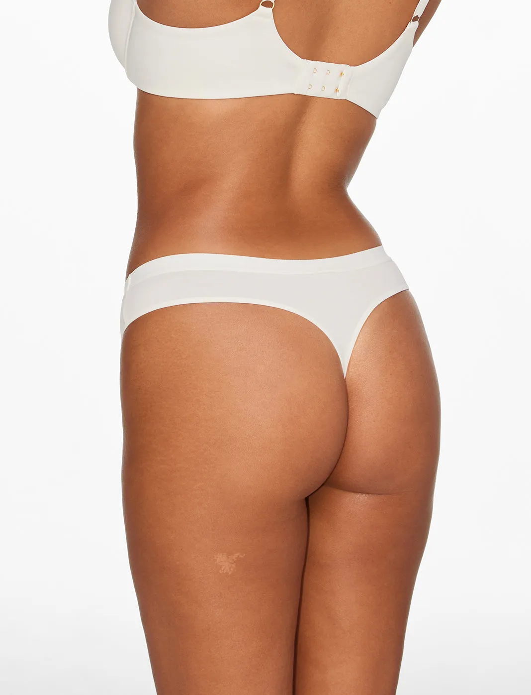 Organic Cloud Cotton Thong 3 Pack Box