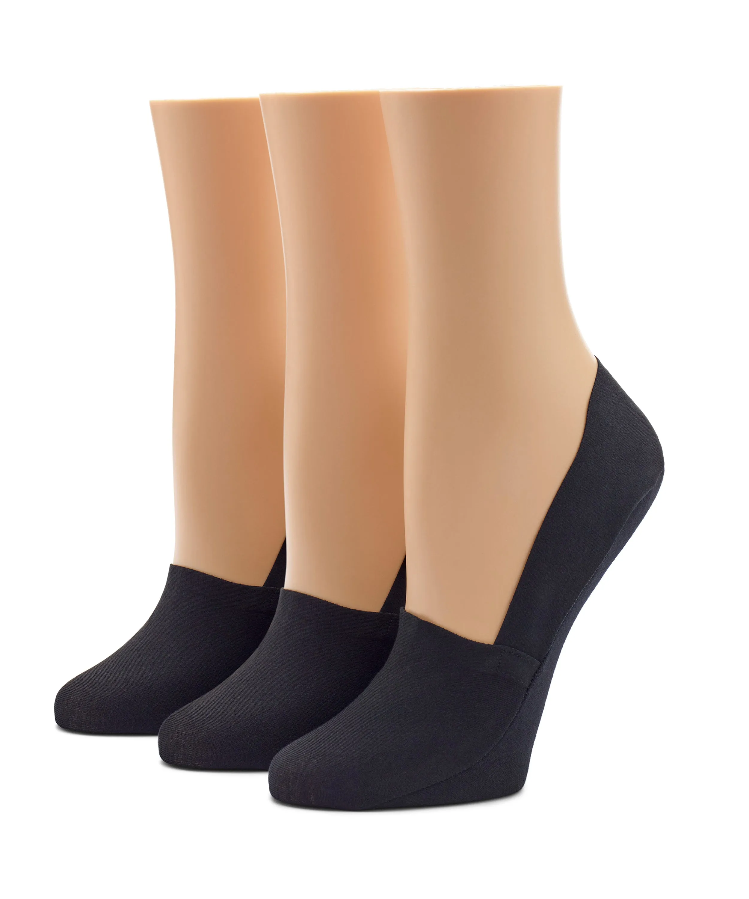 Perfect Edge Cotton Loafer Liner 3 Pair Pack