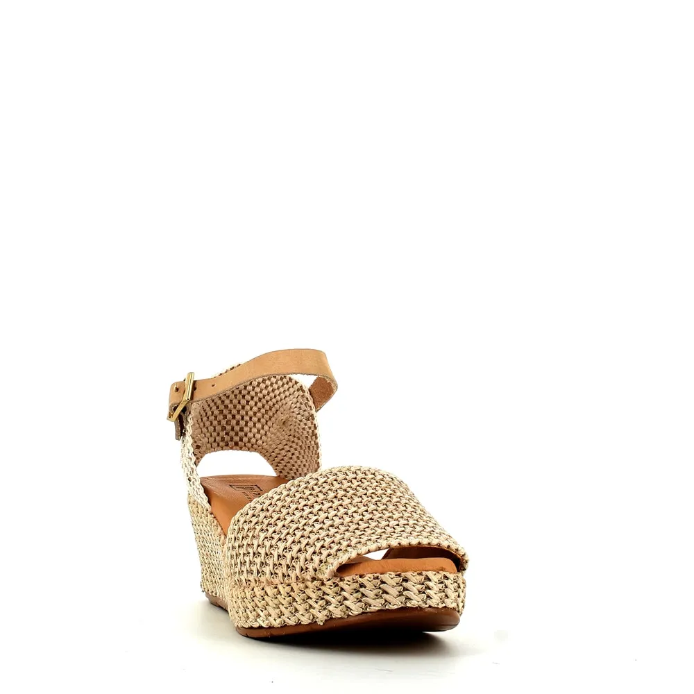 Pitillos Wedge Espadrille Natural