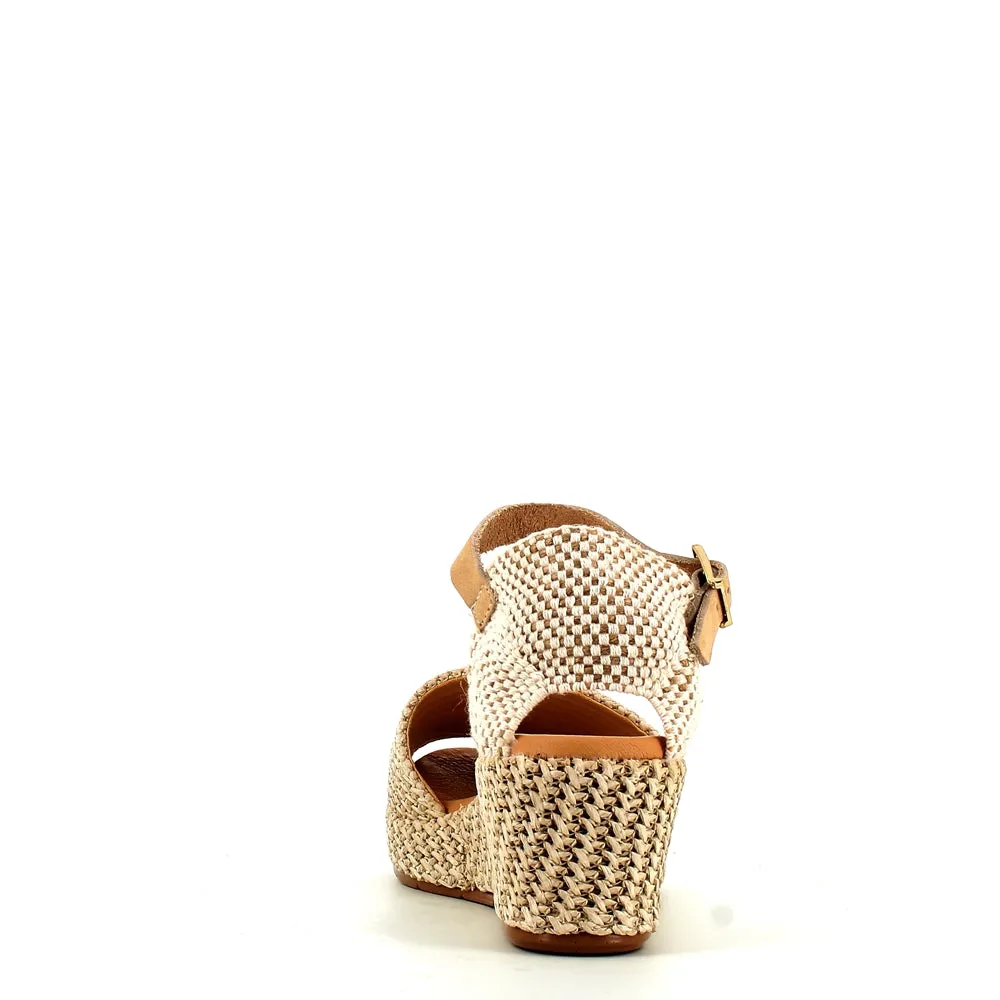 Pitillos Wedge Espadrille Natural