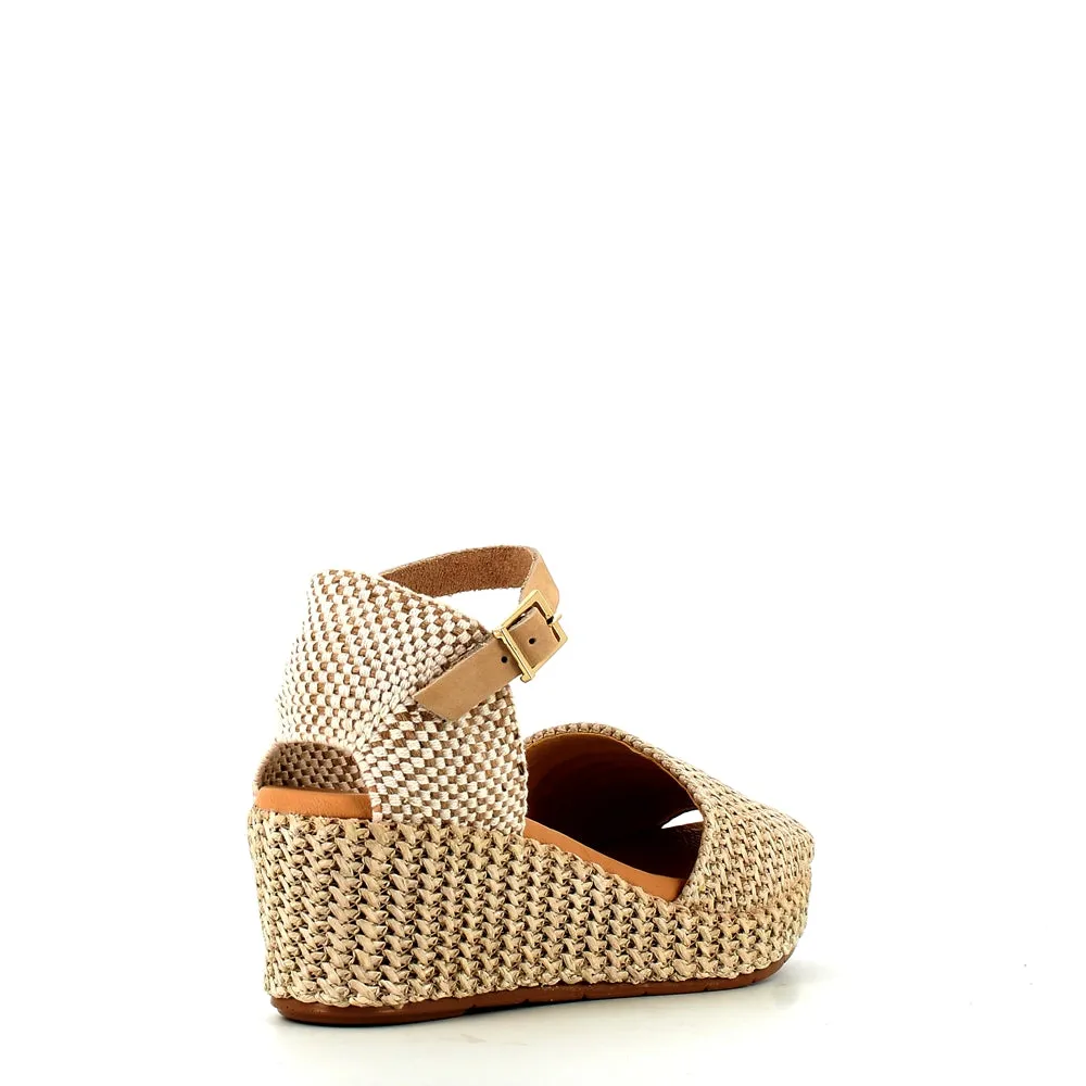 Pitillos Wedge Espadrille Natural