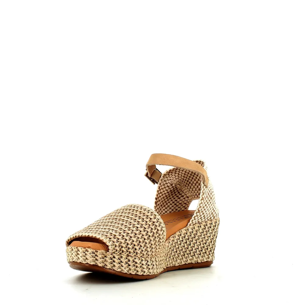 Pitillos Wedge Espadrille Natural