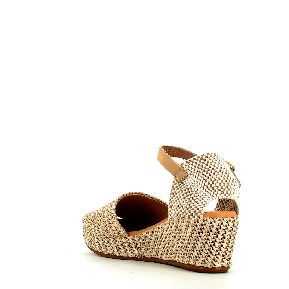 Pitillos Wedge Espadrille Natural