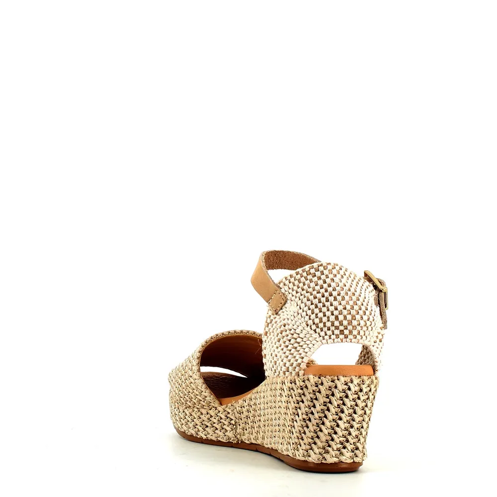 Pitillos Wedge Espadrille Natural