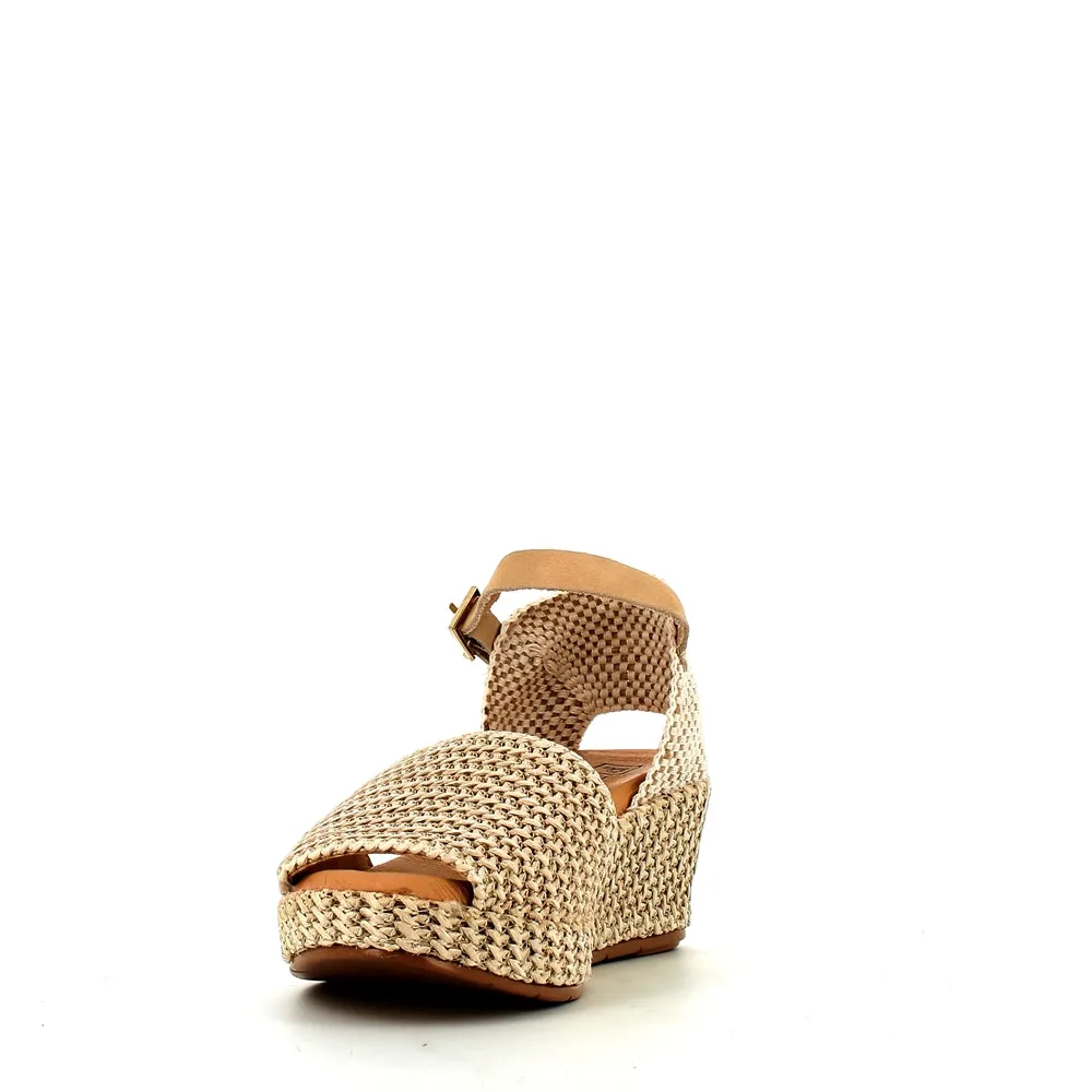 Pitillos Wedge Espadrille Natural