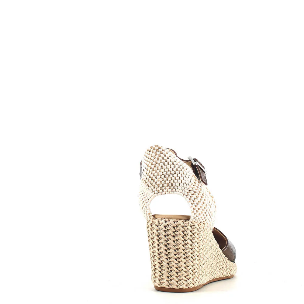 Pitillos Wedge Espadrille Pewter