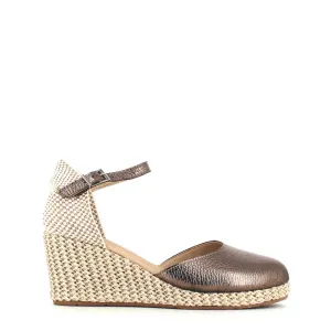 Pitillos Wedge Espadrille Pewter