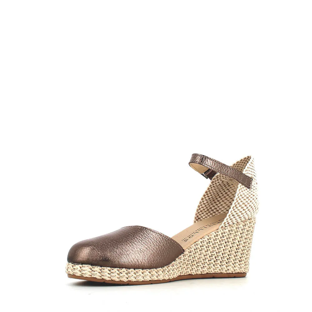 Pitillos Wedge Espadrille Pewter