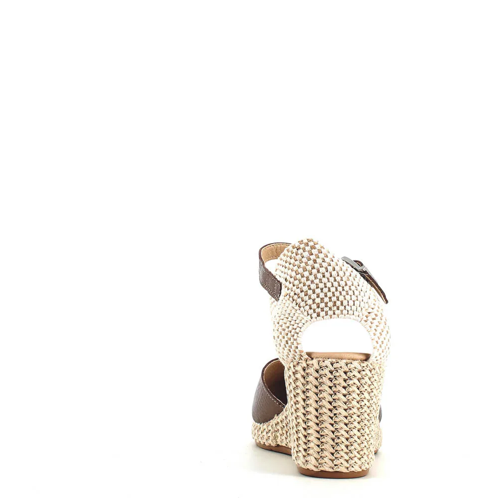 Pitillos Wedge Espadrille Pewter