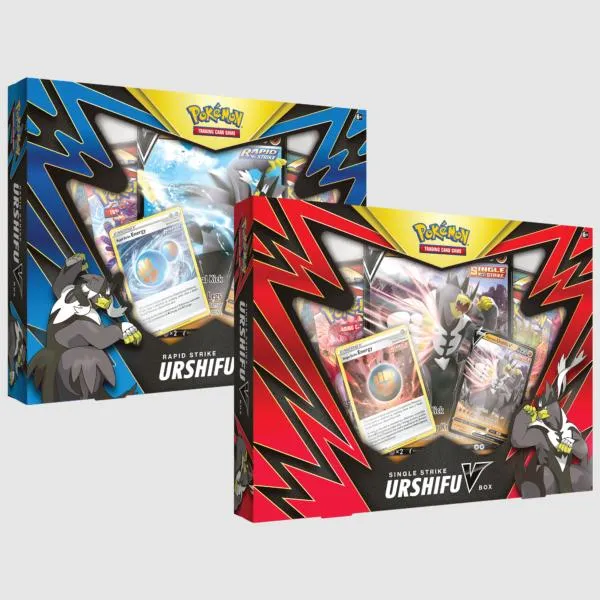 Pokemon TCG: Single/Rapid Strike Urshifu V Box