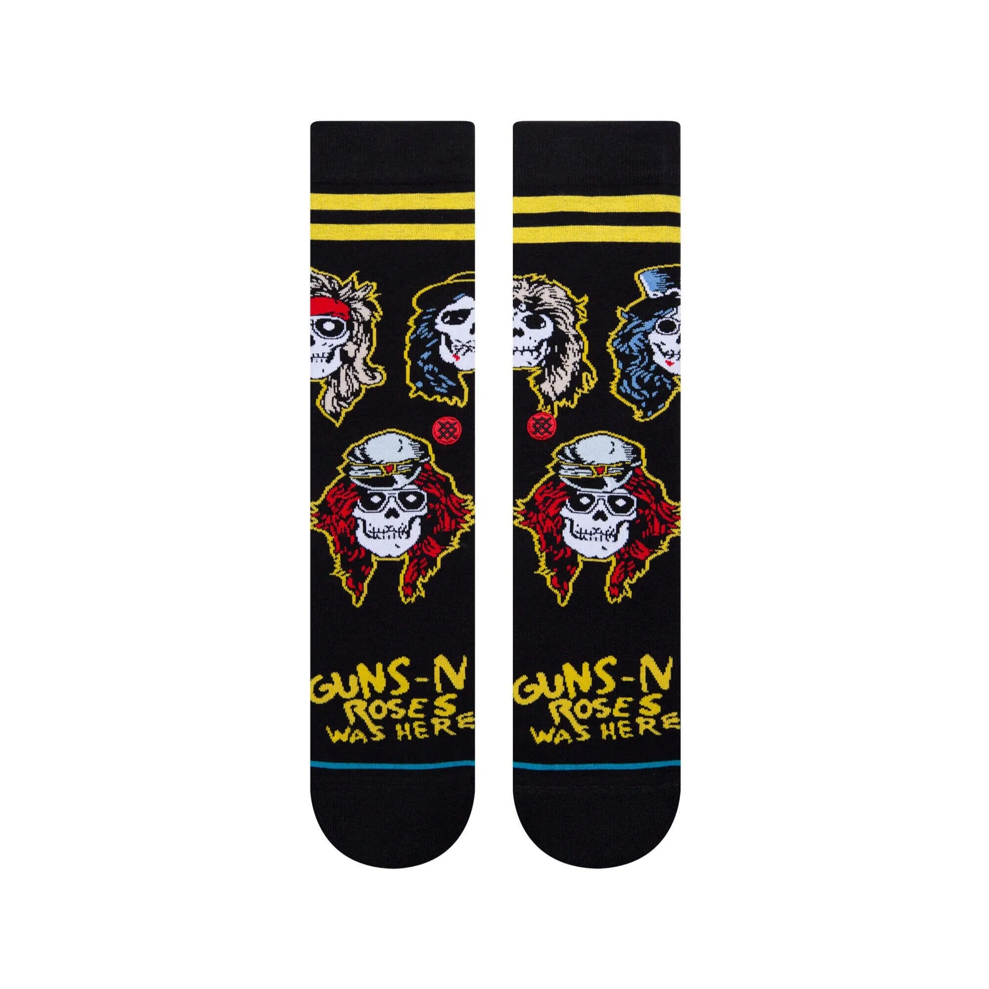 Ponožky Stance Crew Appetite Guns N’ Roses čierne