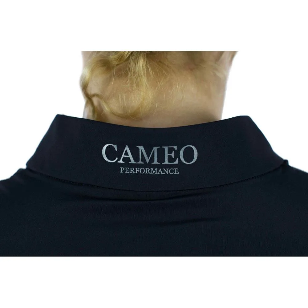 Premium Cameo Equine Performance Horse Rider Competition Shirt Breathable Fabric