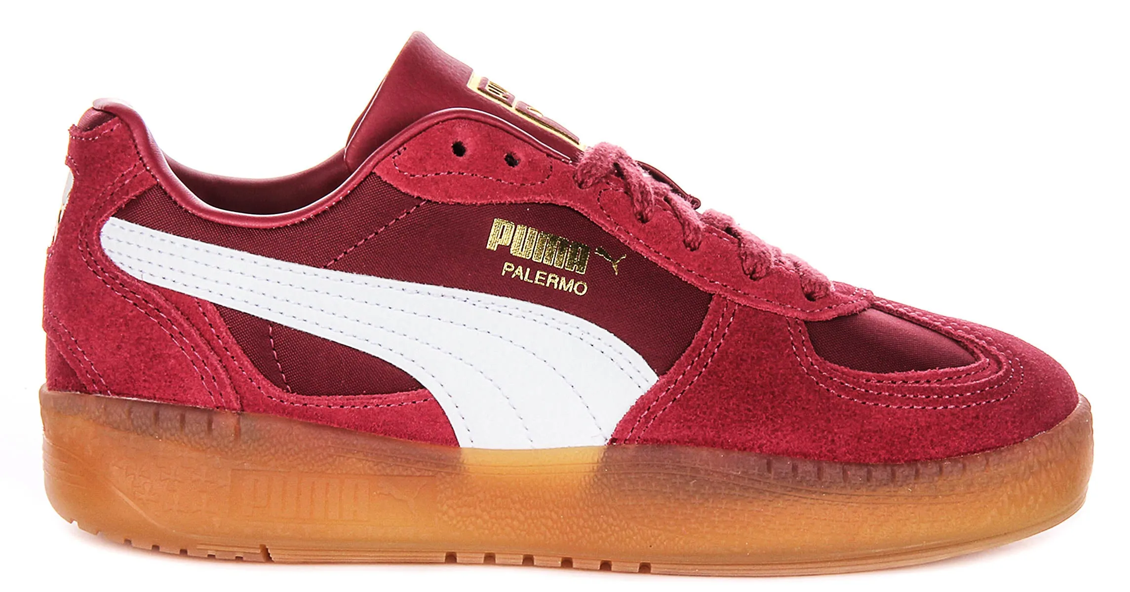 Puma Palermo Moda Tongue In Burgundy For Women