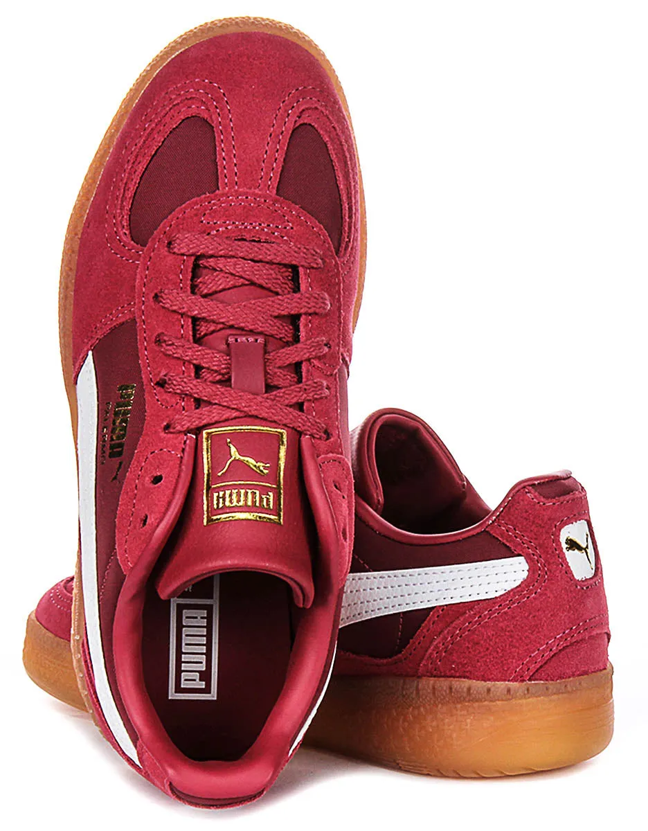 Puma Palermo Moda Tongue In Burgundy For Women
