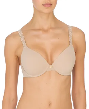 Pure Luxe Custom Coverage Contour Bra - Cafe