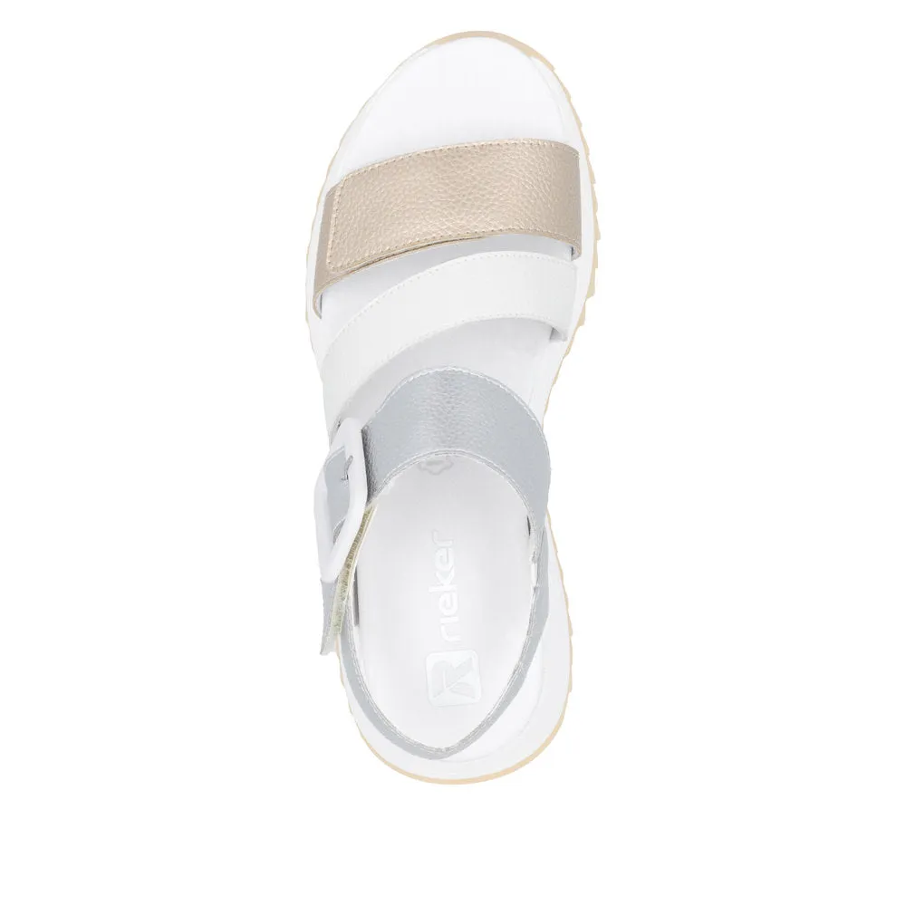 Rieker Sport Low Wedge Sandal