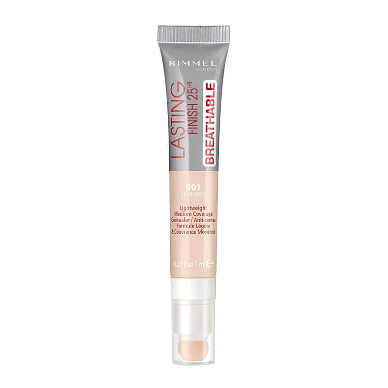 Rimmel Lasting Finish 25Hr Breathable Concealer - 001 Light Ivory