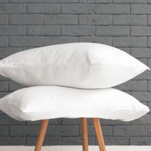 Royal Comfort Tencel Blend Pillow Twin Pack Eco Friendly Breathable Ultra Soft