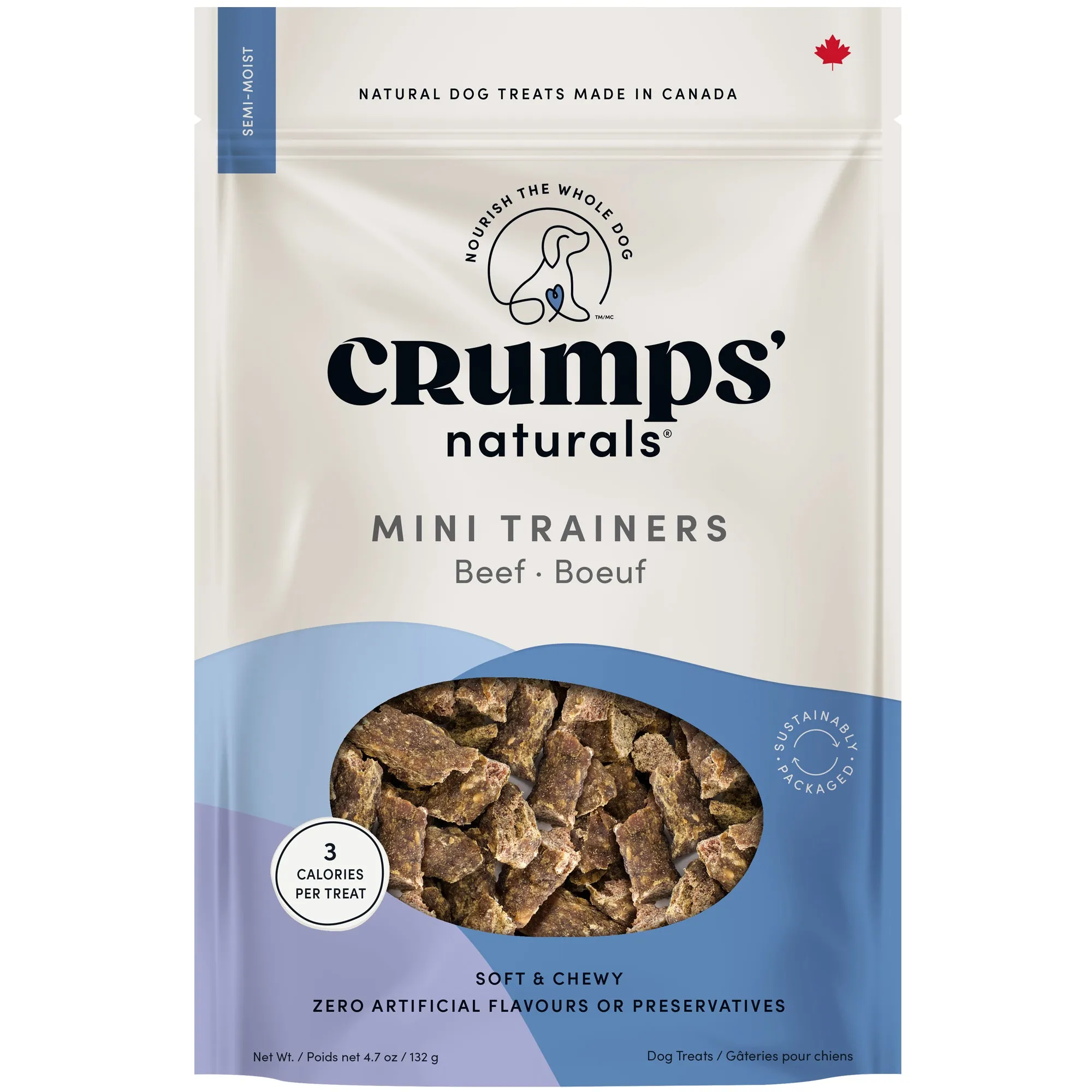 Semi Moist Beef Mini Trainers