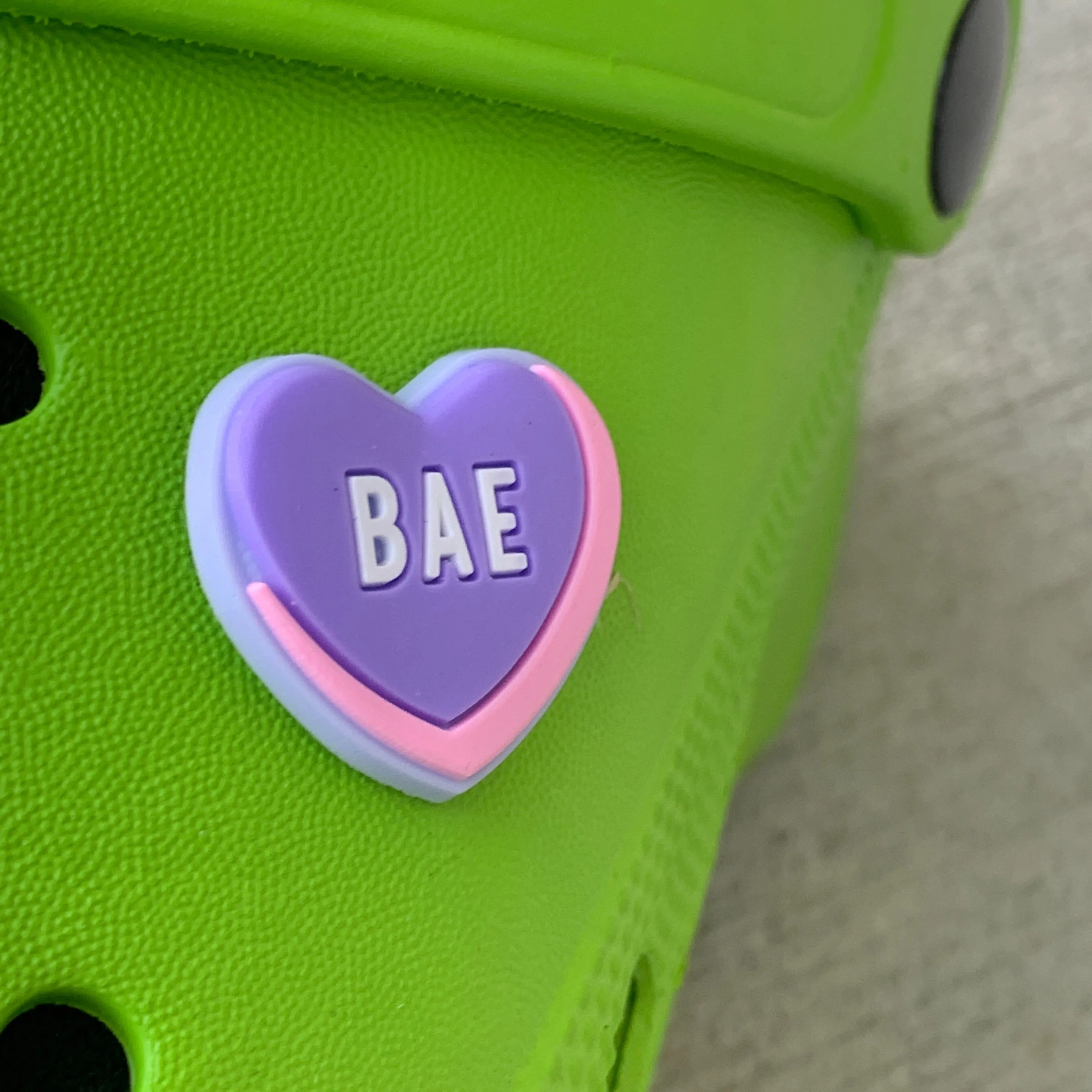 SHOE CHARMS - BAE CANDY HEART