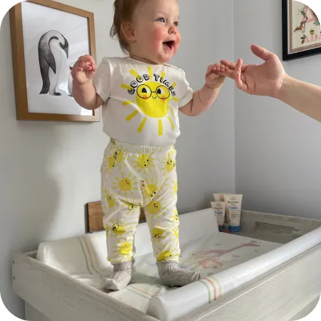 Smiley Sunshine Short Sleeve Bodysuit
