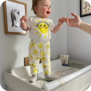 Smiley Sunshine Short Sleeve Bodysuit
