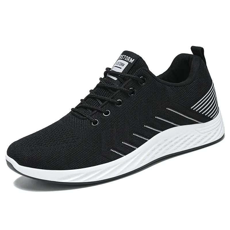 Soft and Casual Non-Slip Running Sneakers with Stylish Stitching