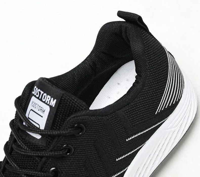 Soft and Casual Non-Slip Running Sneakers with Stylish Stitching