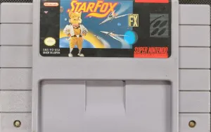 Star Fox (NTSC) (Tusch på cart)