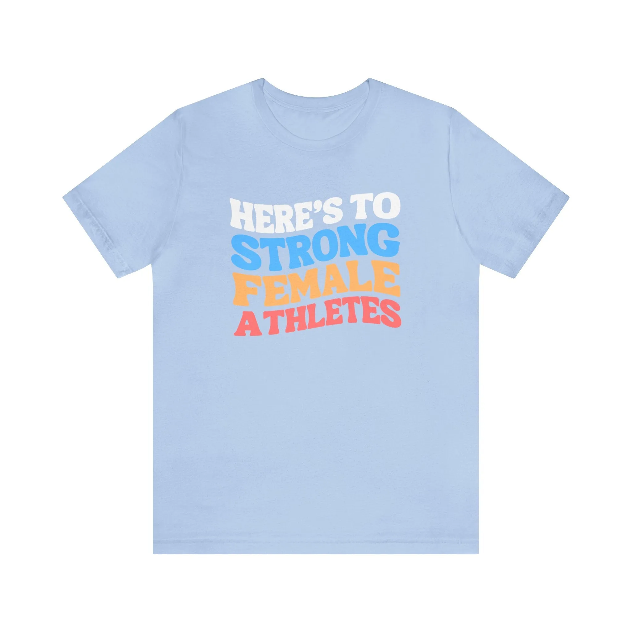 Strong Female Athletes Adult T-Shirt