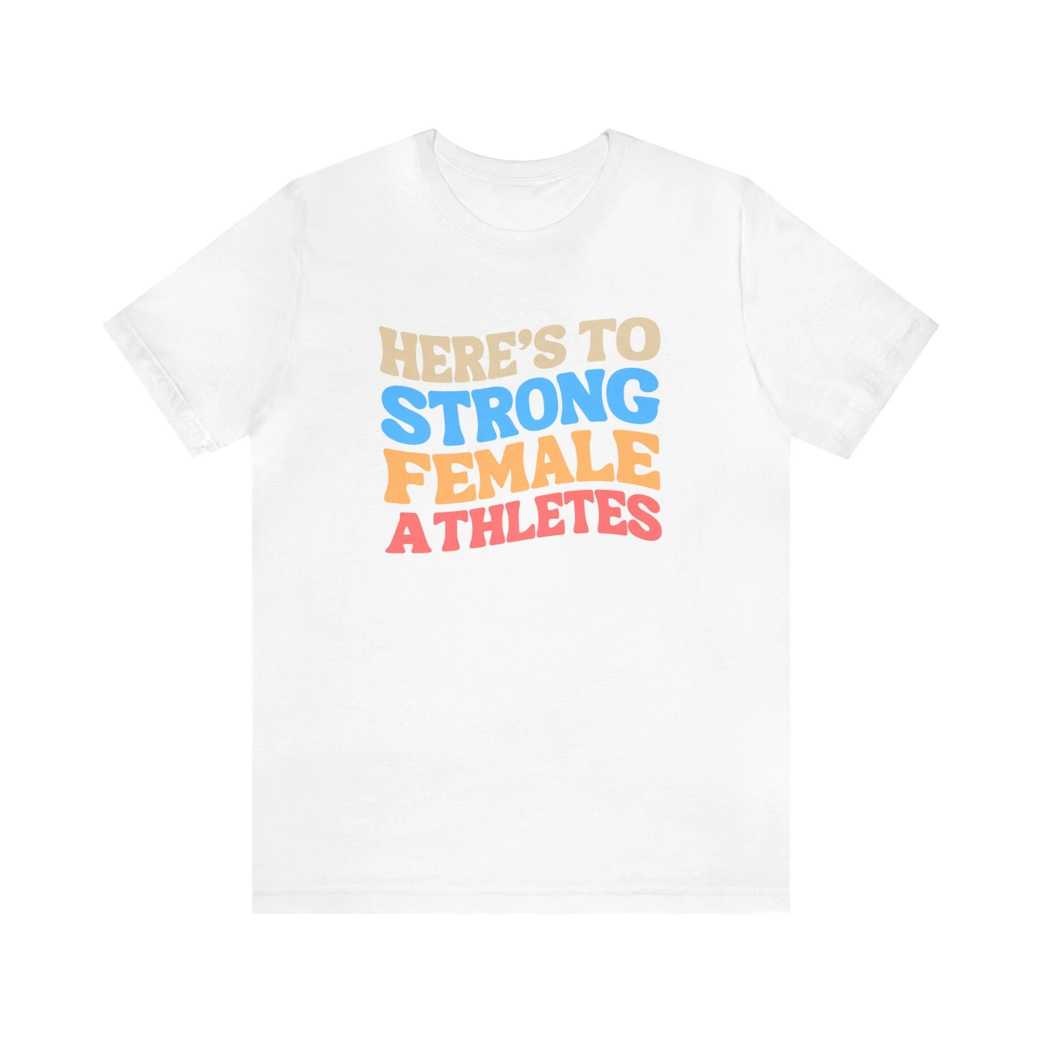 Strong Female Athletes Adult T-Shirt