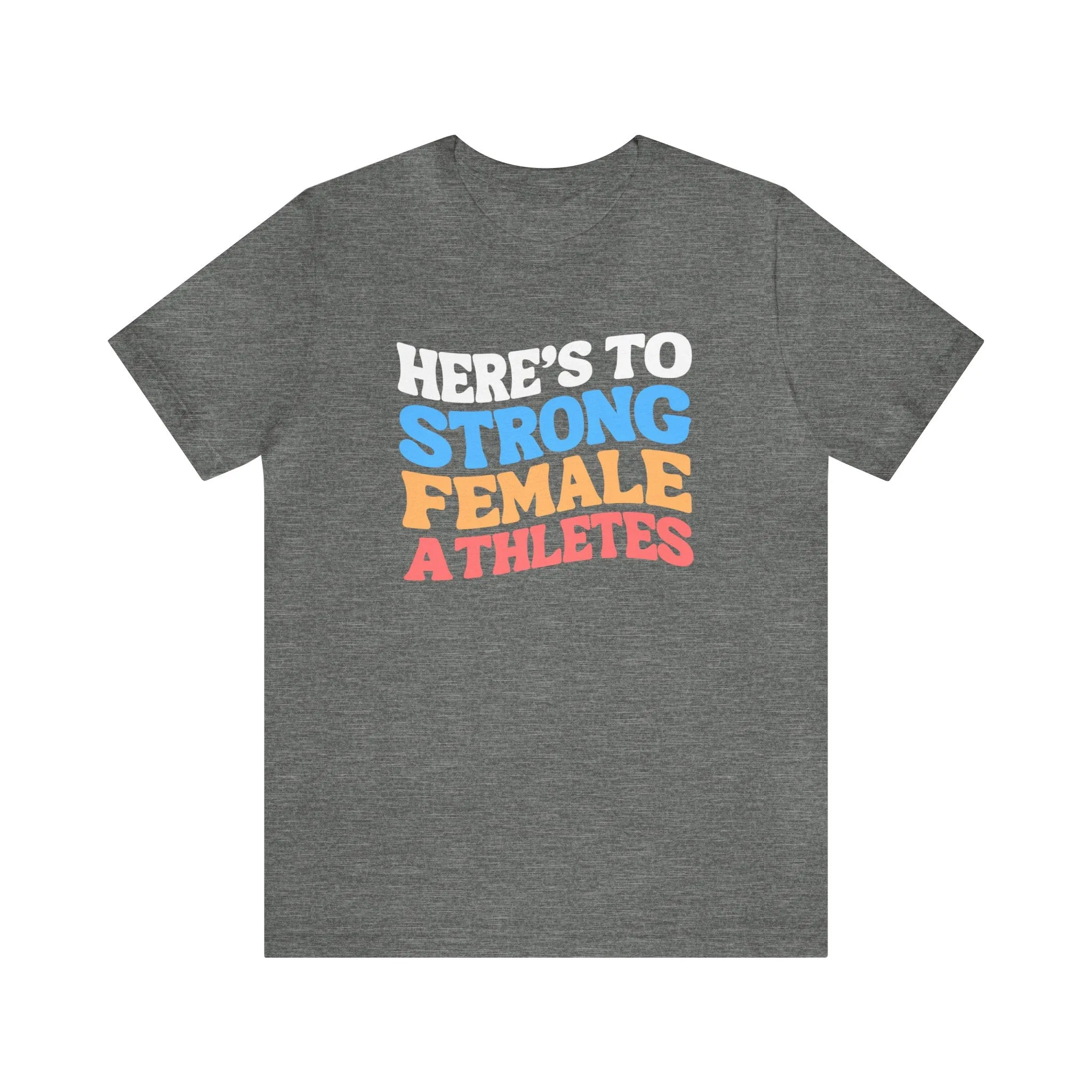 Strong Female Athletes Adult T-Shirt