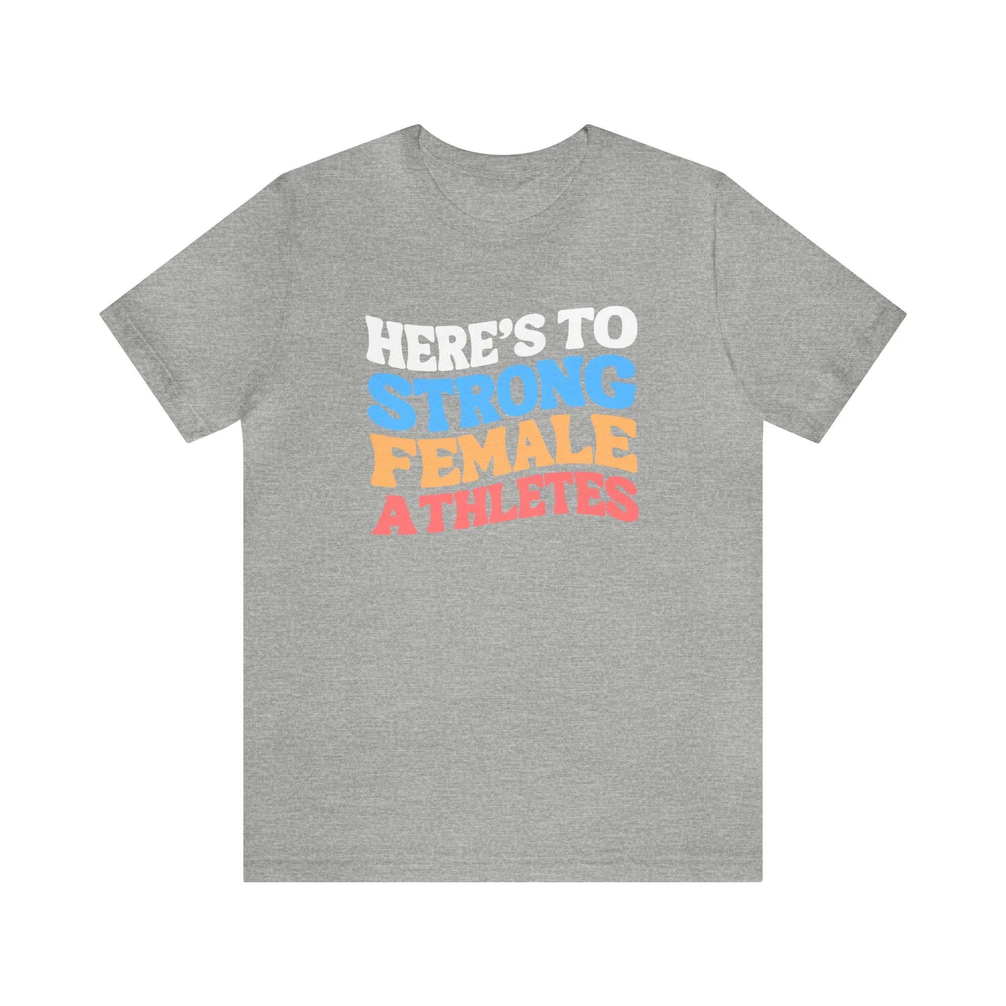 Strong Female Athletes Adult T-Shirt