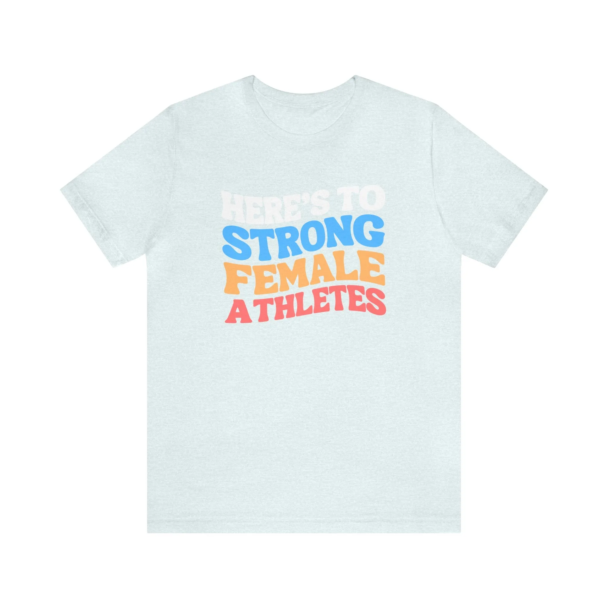 Strong Female Athletes Adult T-Shirt